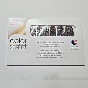 Color Street Multicolor Glitter Nail Strips